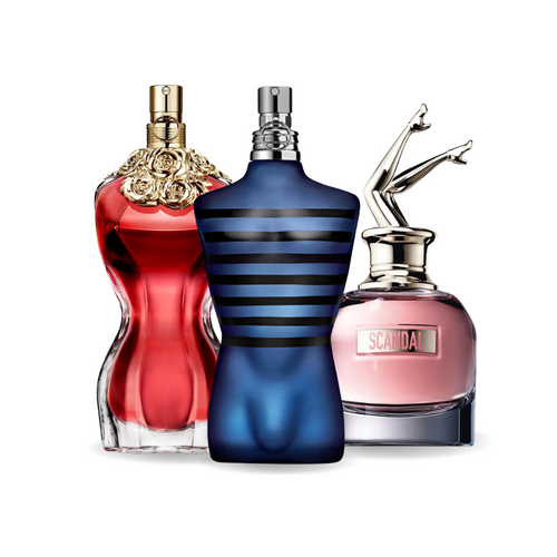 Combo de 3 perfumes: La Belle, Ultra Male y Scandal de Gaultier de 100 ml